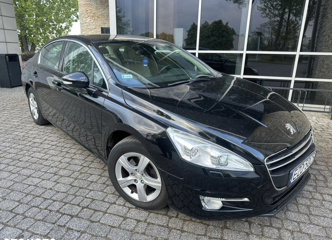 Peugeot 508 cena 20900 przebieg: 174640, rok produkcji 2012 z Jedlicze małe 497